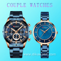 Couple Watch Set Curren Watches For Man And Woman Minimalist Watch Men 2021 Relogio Masculino Business Wristwatch For Lovers